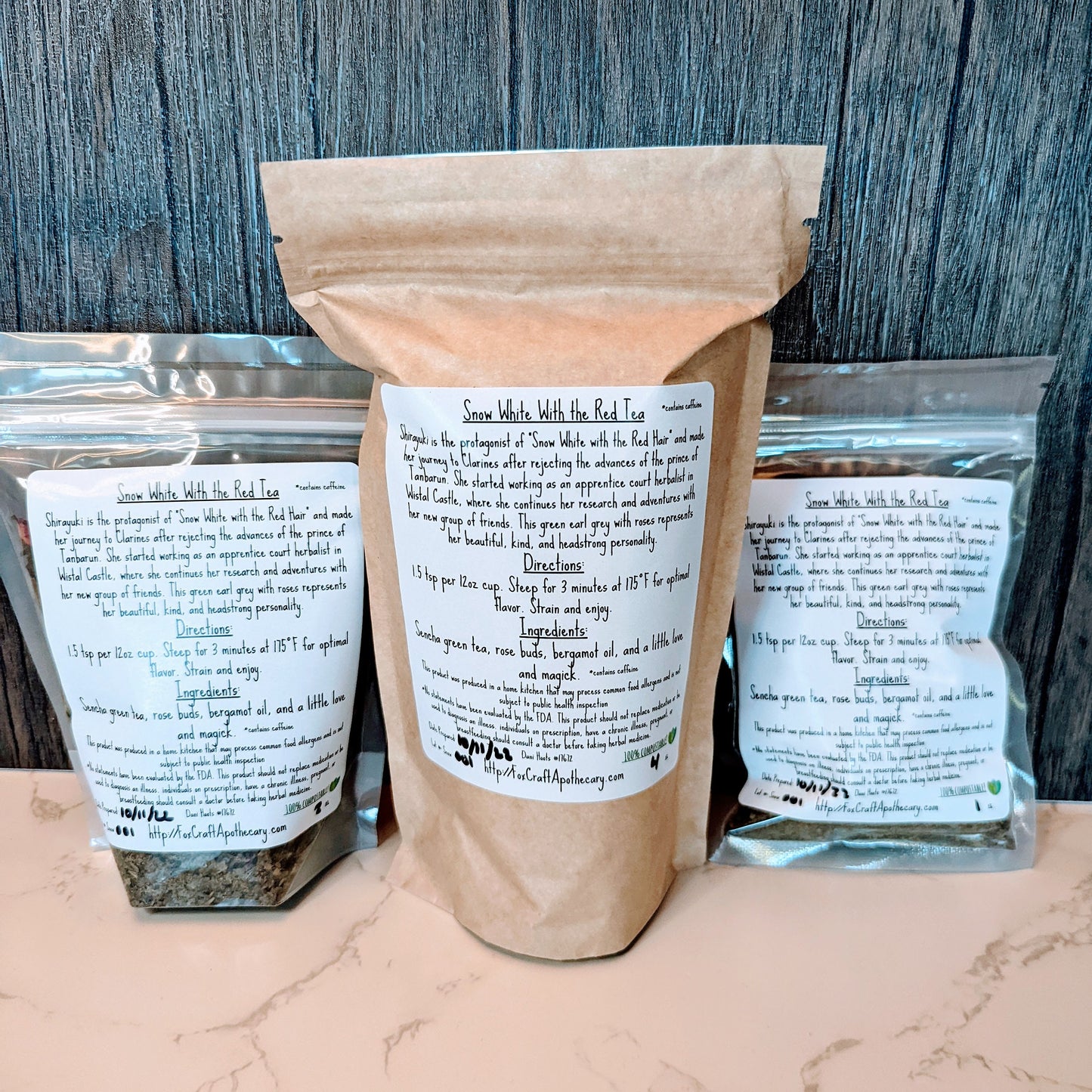 Snow White with the Red Tea (Snow White with the Red Hair inspired Tea)