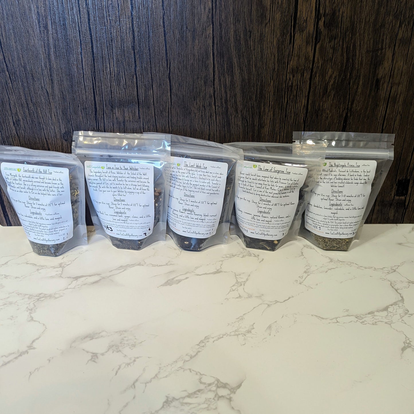 The Witcher Inspired Tea Collection