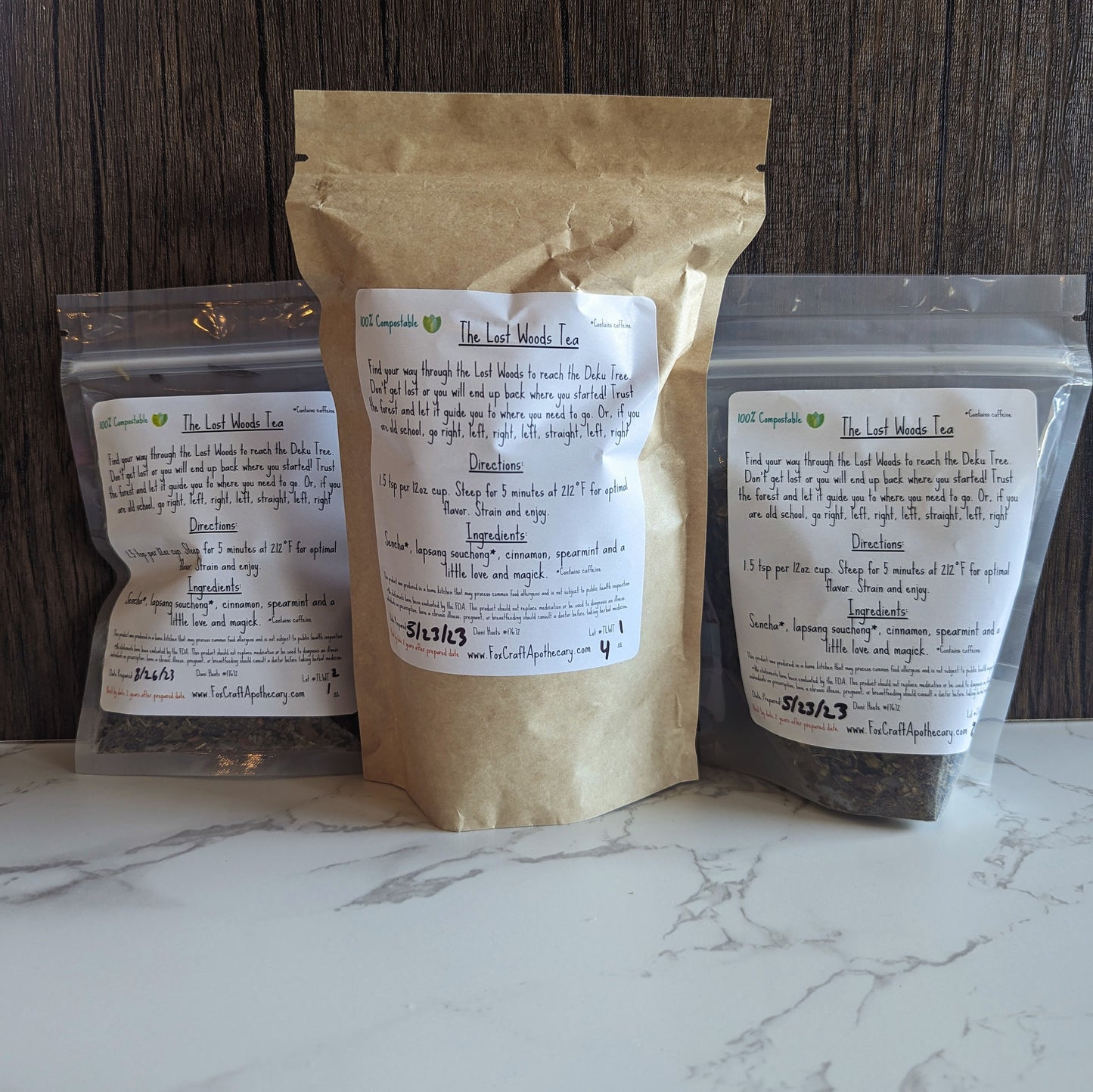 Lost Woods Tea (Zelda-inspired Tea) - Green Smokey Earthy Tea