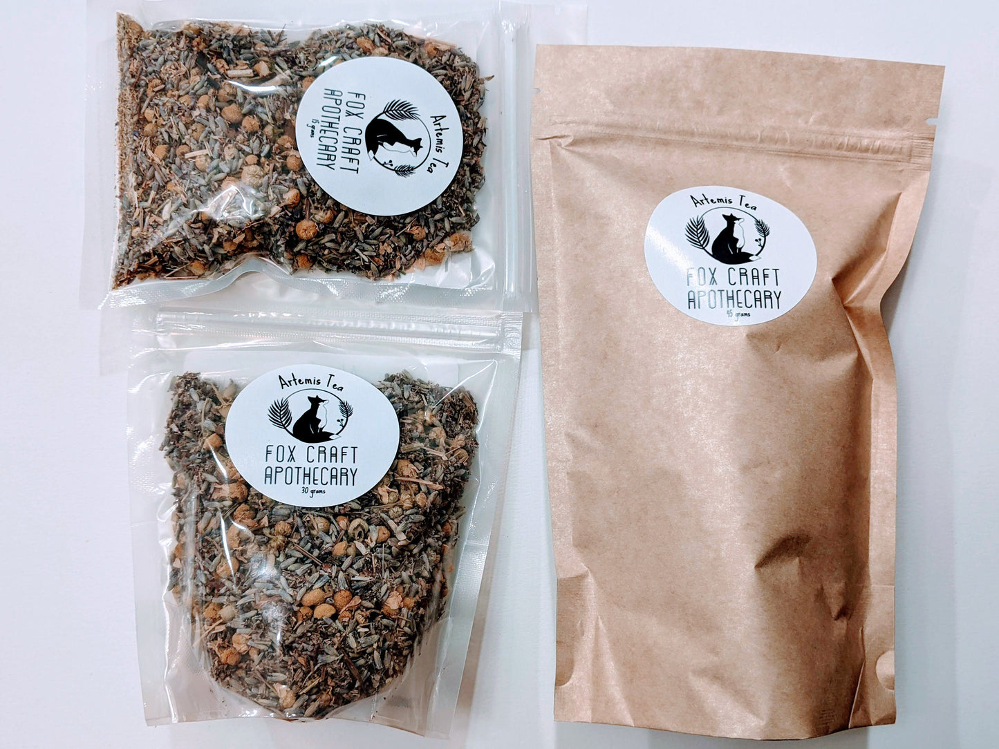 Artemis Herbal Tea (Greek Mythology-inspired Tea) - Floral Herbal Tea