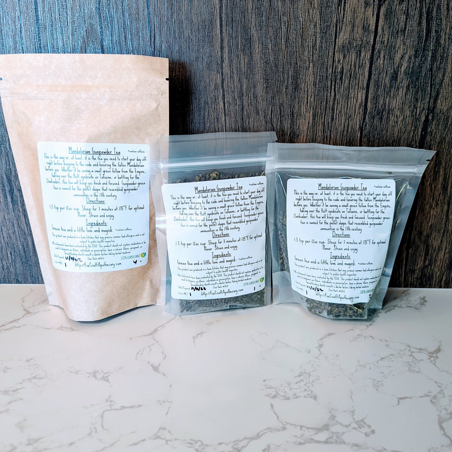 Mandalorian Gunpowder (Star Wars-inspired Tea) - Gunpowder Tea