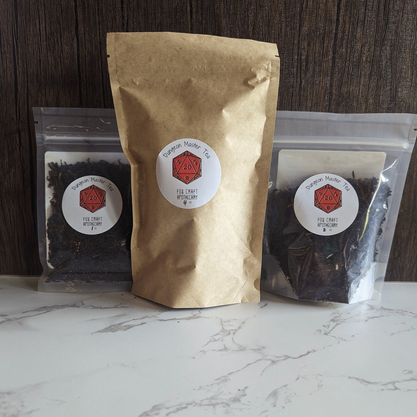 Dungeon Master Tea (D&D-inspired Tea) - Black & Jasmine Tea