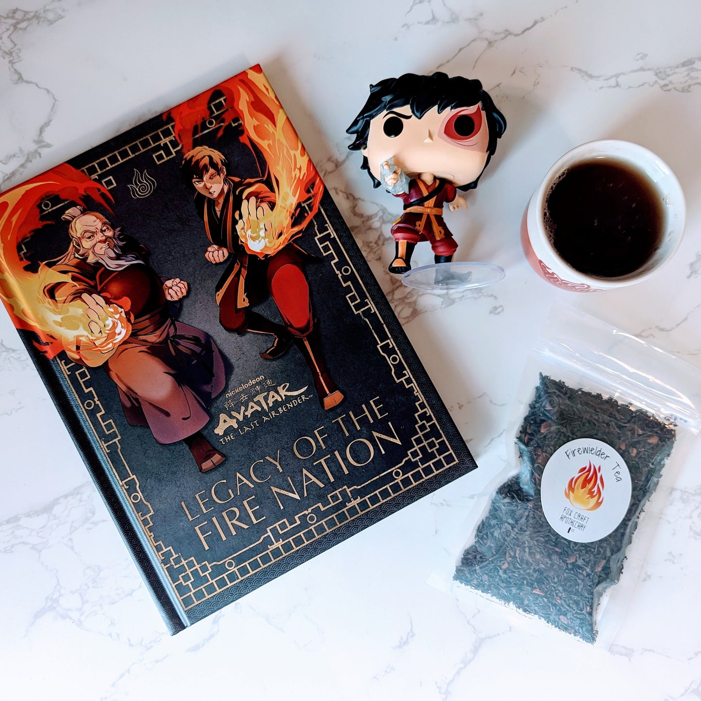 Fire Wielder Tea (Avatar-inspired tea) - Black Cinnamon Tea