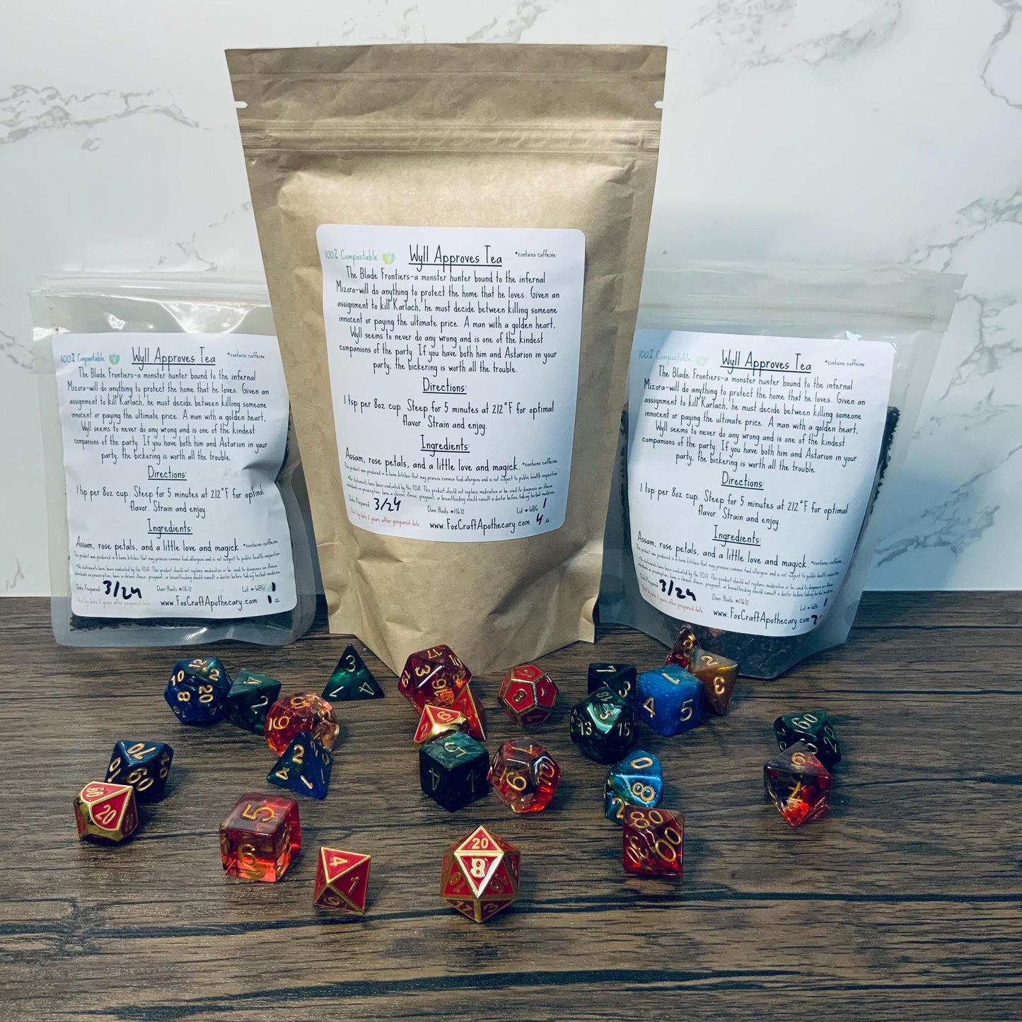 Wyll Approves Tea (Baldur's Gate 3-inspired Tea)