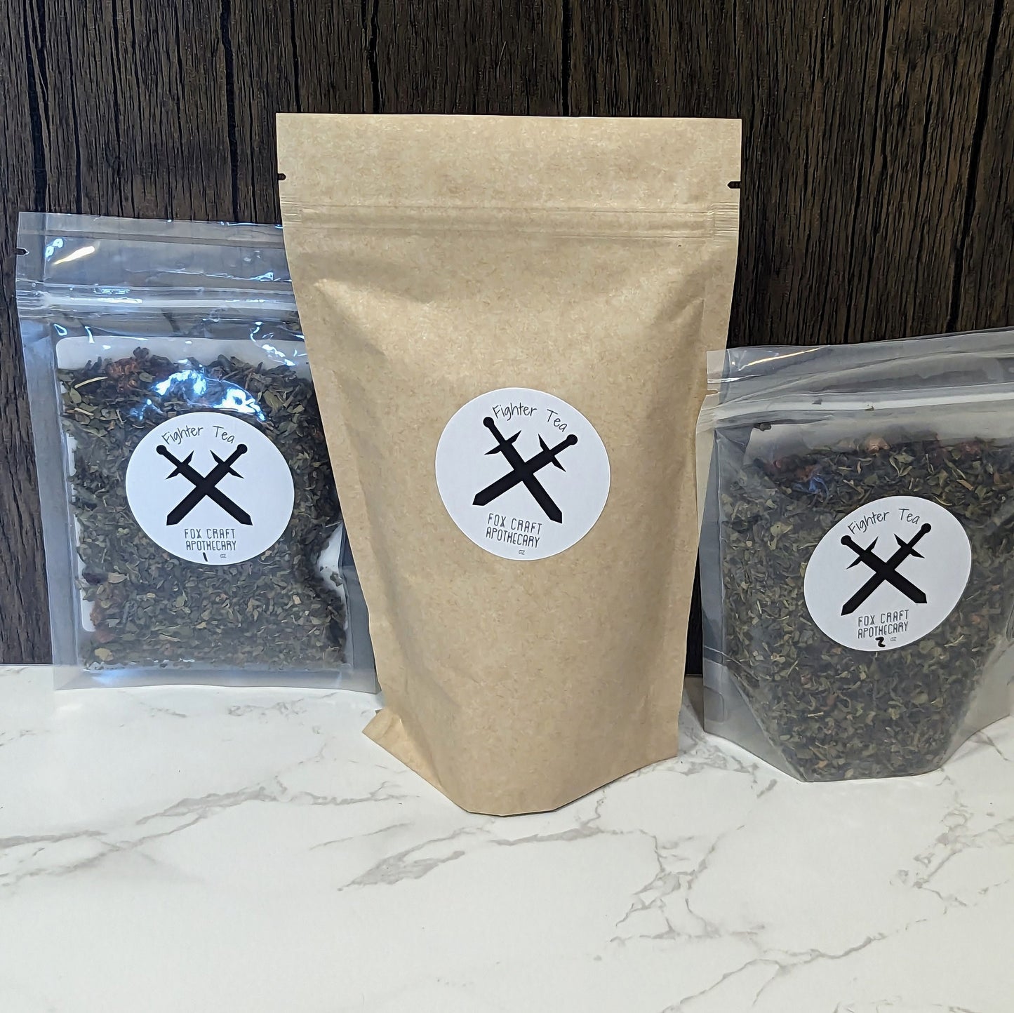 Fighter Tea (D&D-inspired Tea) - Green Raspberry Mint Tea