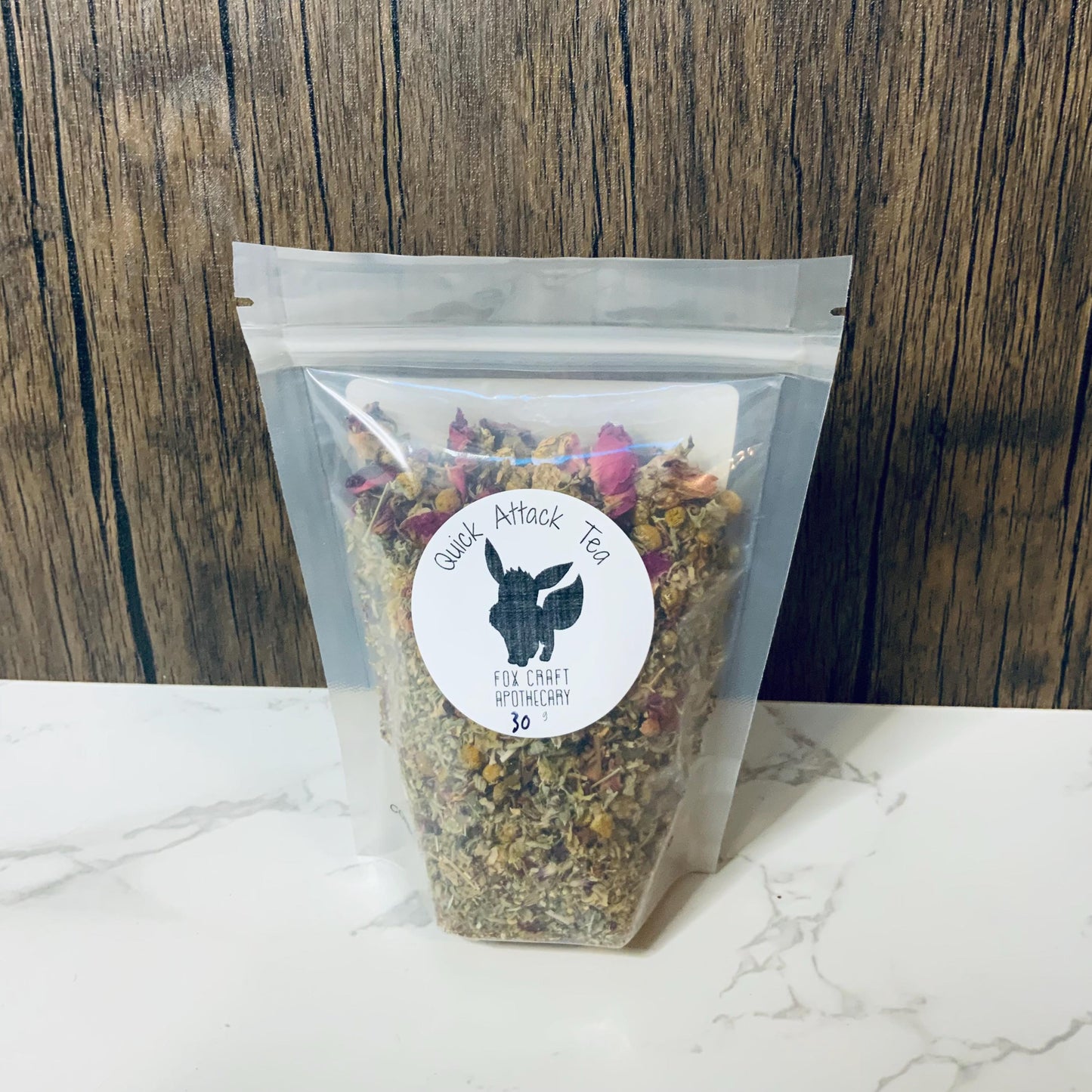 Quick Attack Tea (Pokemon-inspired) - Herbal Floral Tea