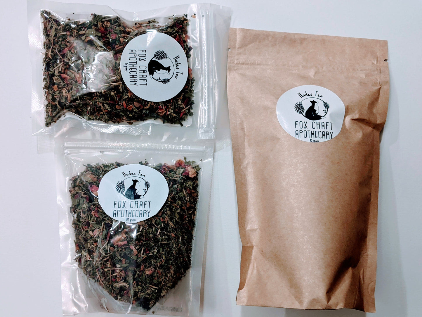 Hades Tea (Greek Mythology-inspired tea) - Earthy Herbal Tea