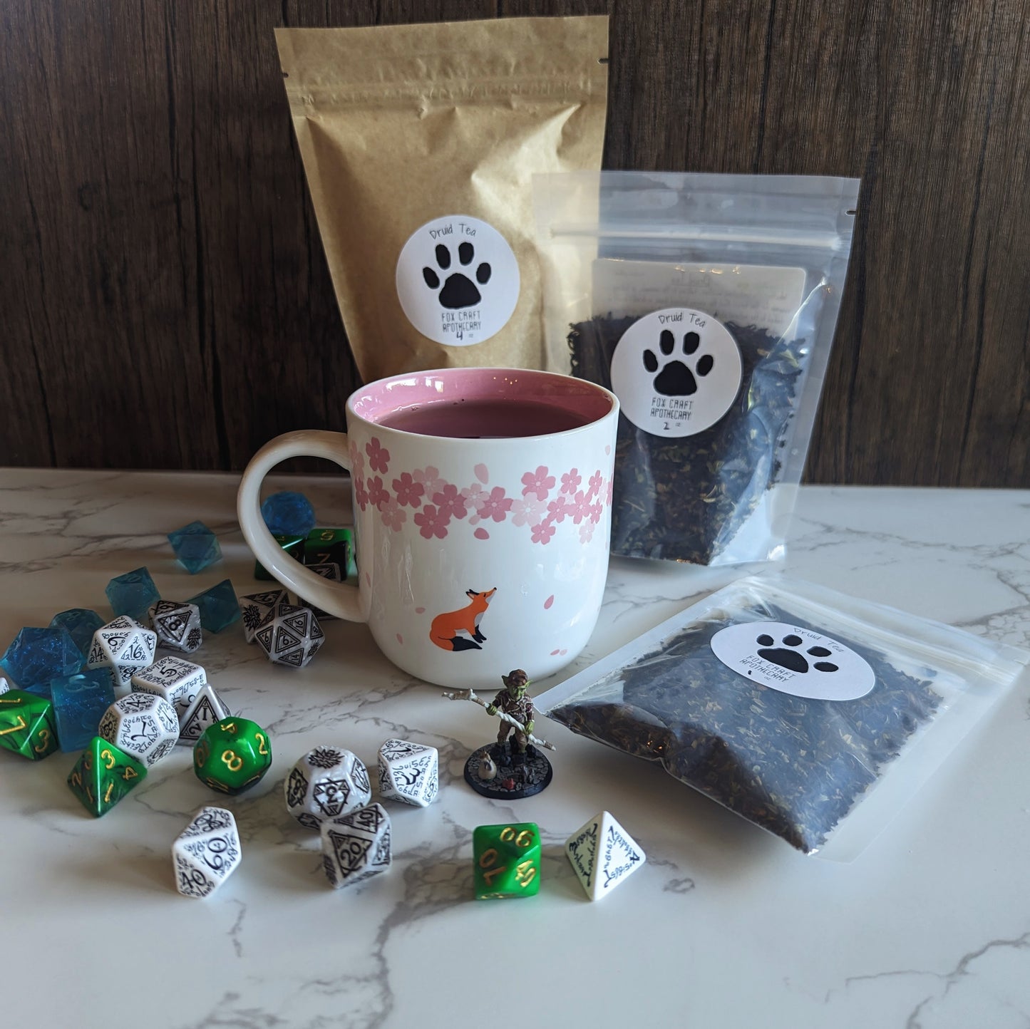 Druid Tea (D&D-inspired Tea) - Black Mint & Chocolate Tea