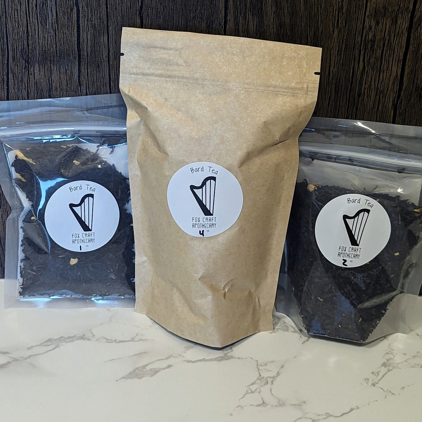 Bard Tea (D&D-inspired Tea) - Black Strawberry Vanilla Tea