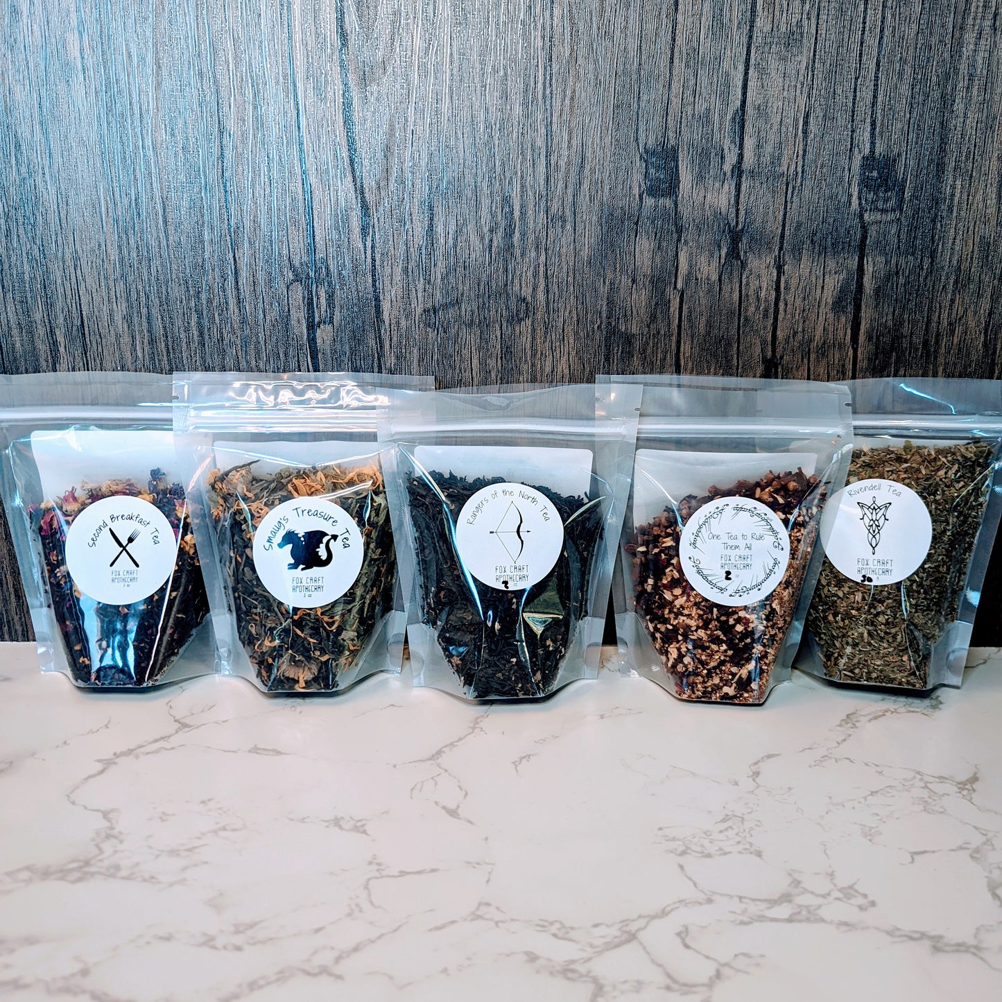 Lord of the Rings Inspired Tea Collection