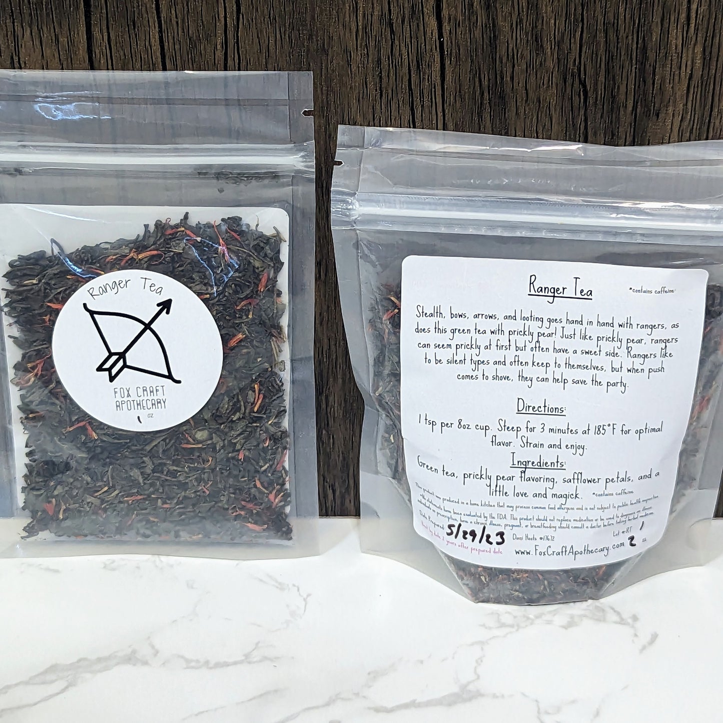 Ranger Tea (D&D-inspired Tea) - Green Prickly Pear Tea