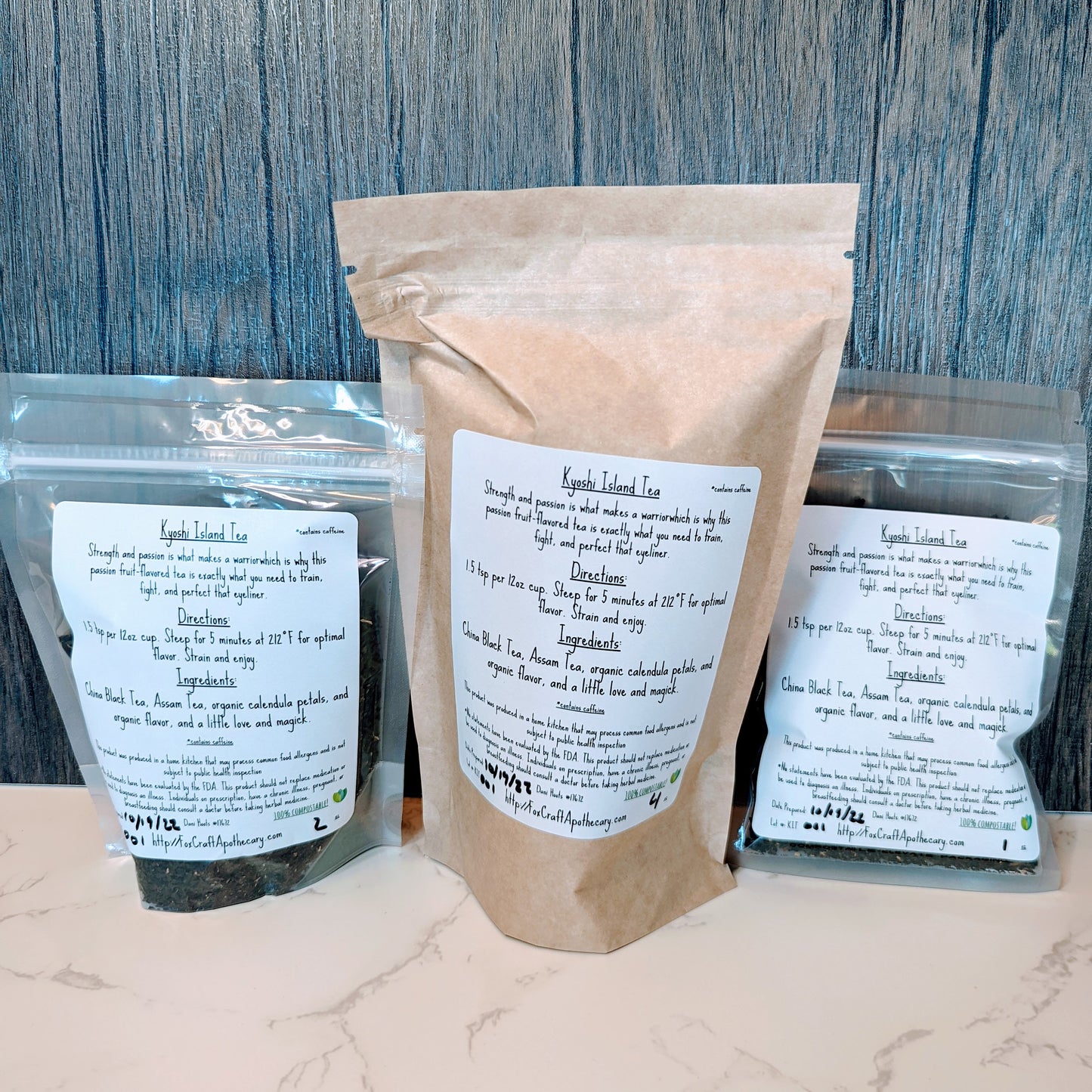 Kyoshi Island Tea (Avatar-inspired tea) - Black Passionfruit Tea