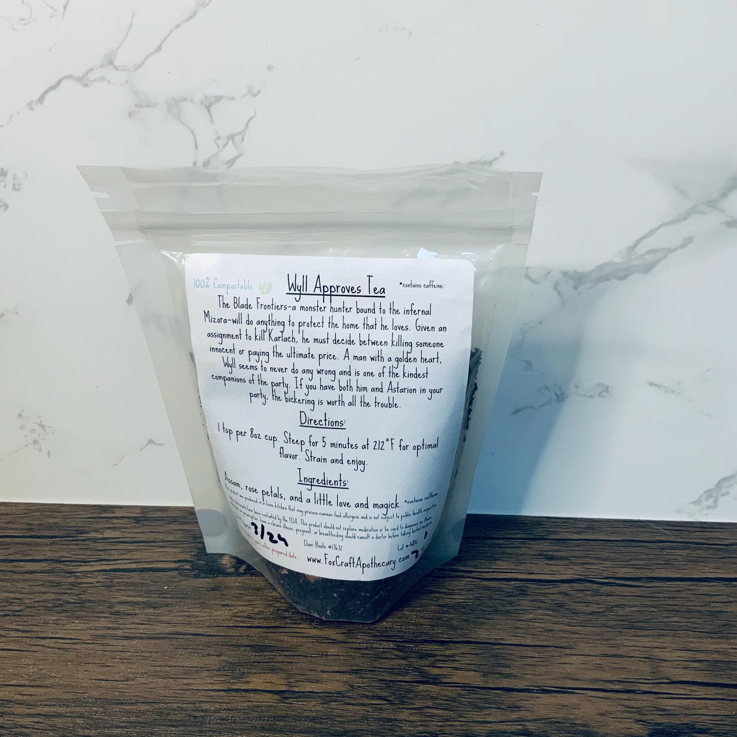 Wyll Approves Tea (Baldur's Gate 3-inspired Tea)
