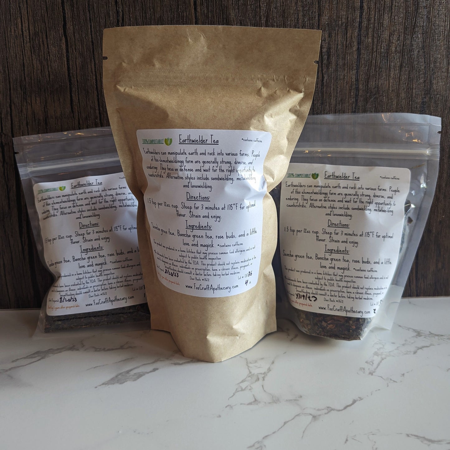 Earth Wielder Tea (Avatar-inspired Tea) - Green Floral Tea