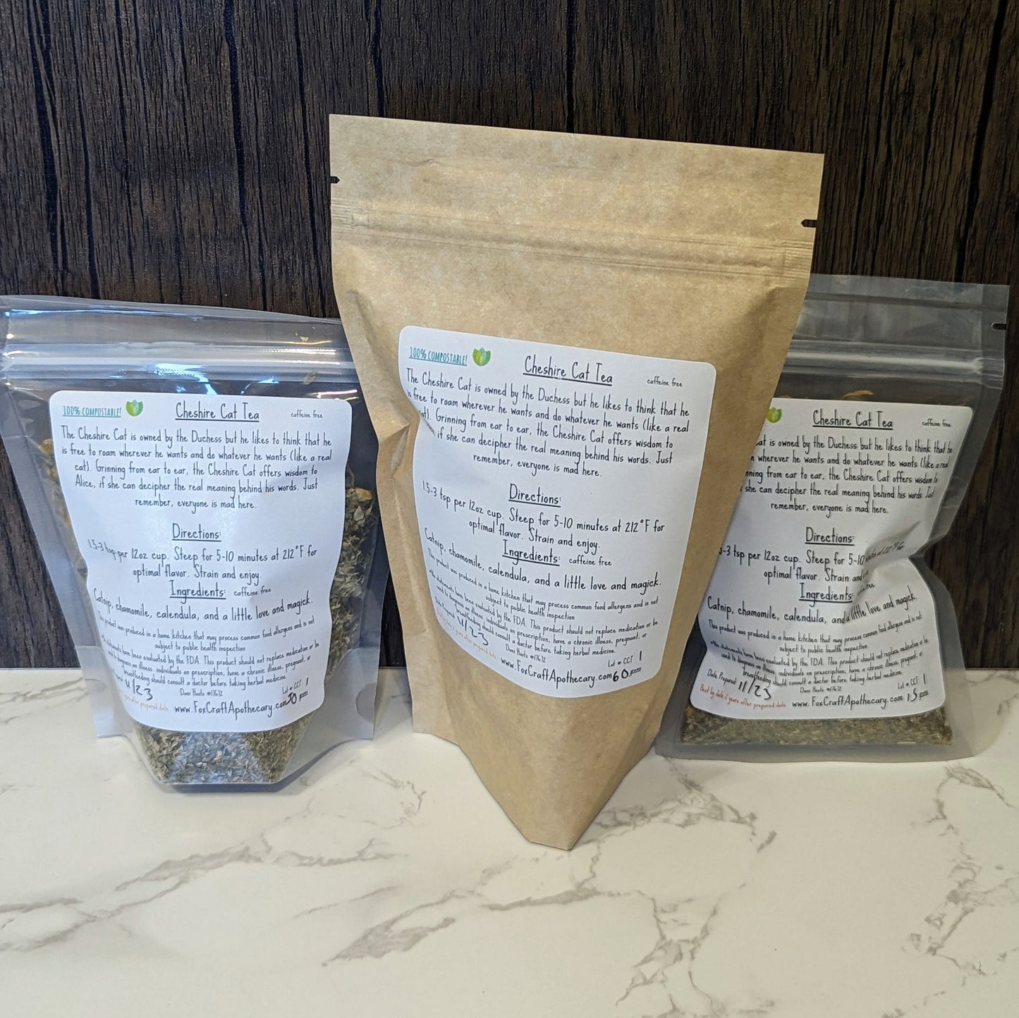 Cheshire Cat Tea (Wonderland-inspired tea) - Herbal Floral Tea