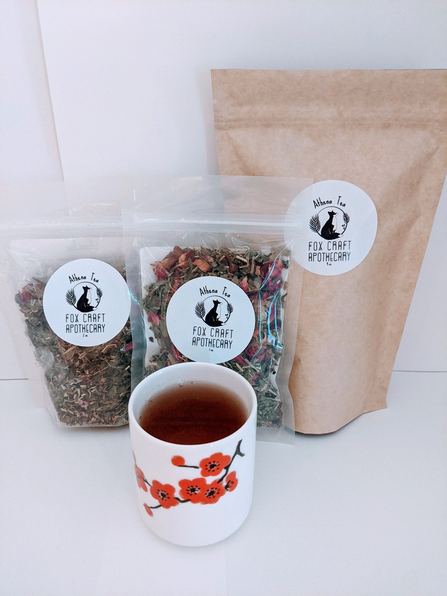 Athena Tea (Greek Mythology-inspired Tea) - Earthy Herbal Tea