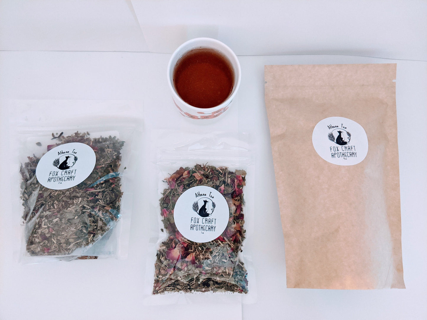 Athena Tea (Greek Mythology-inspired Tea) - Earthy Herbal Tea