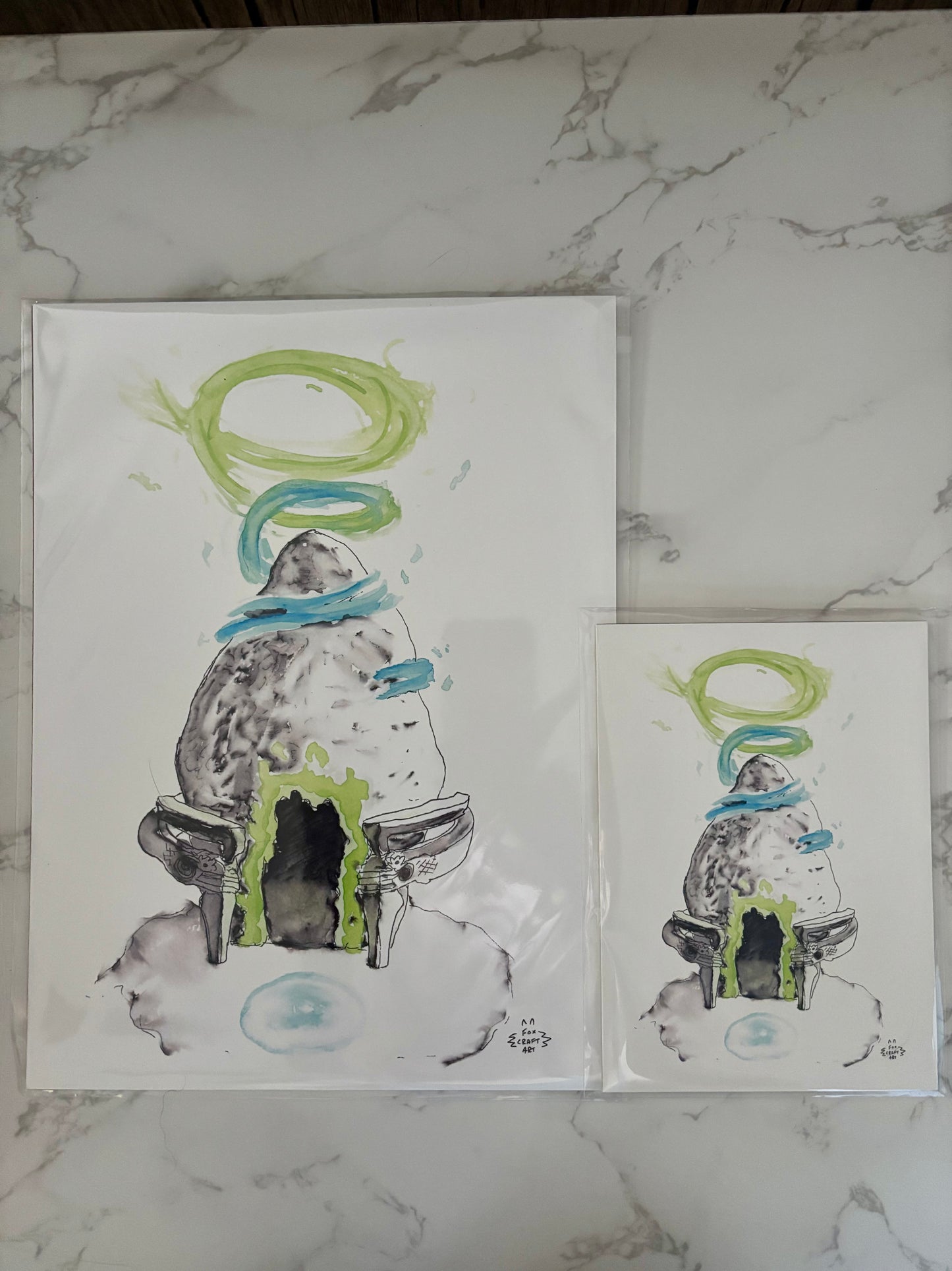 TotK Zelda Shrine Print