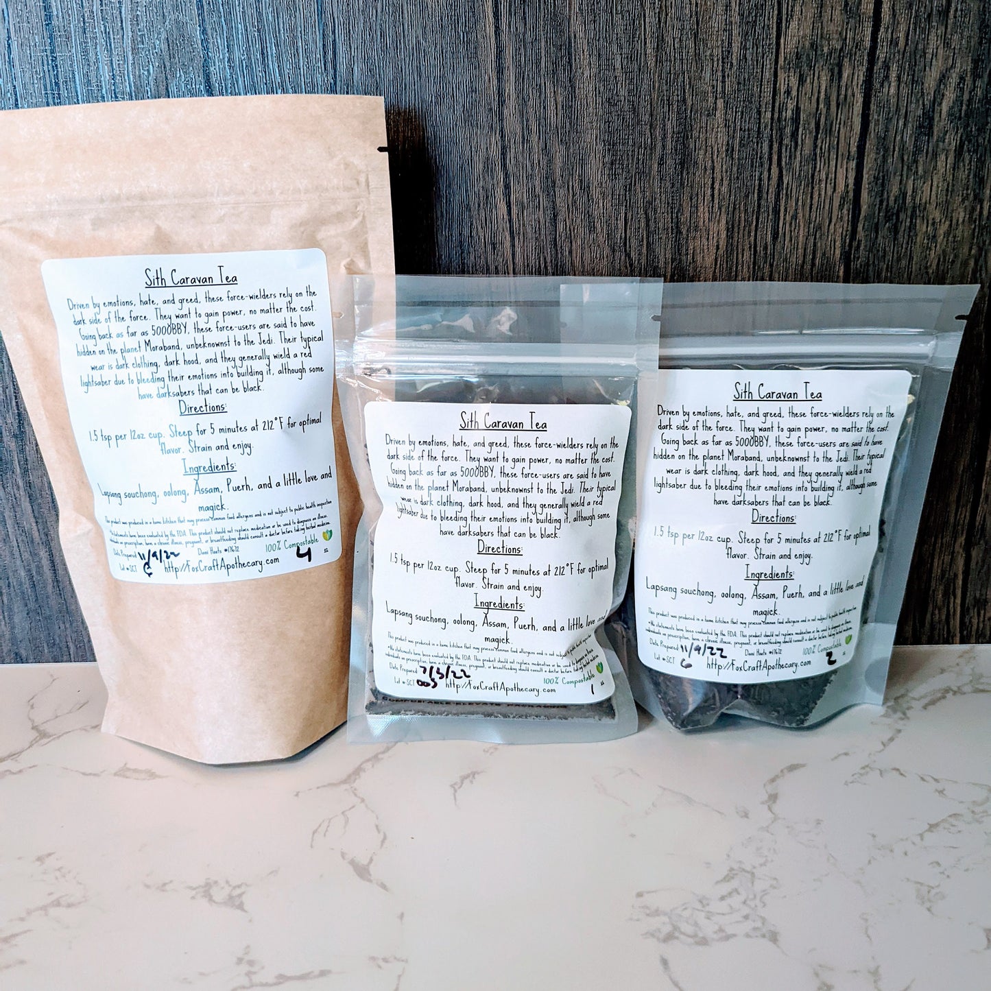 Sith Caravan (Russian Caravan) Star Wars inspired Tea