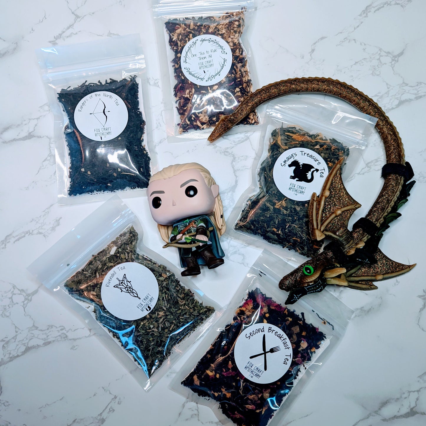 Lord of the Rings Inspired Tea Collection