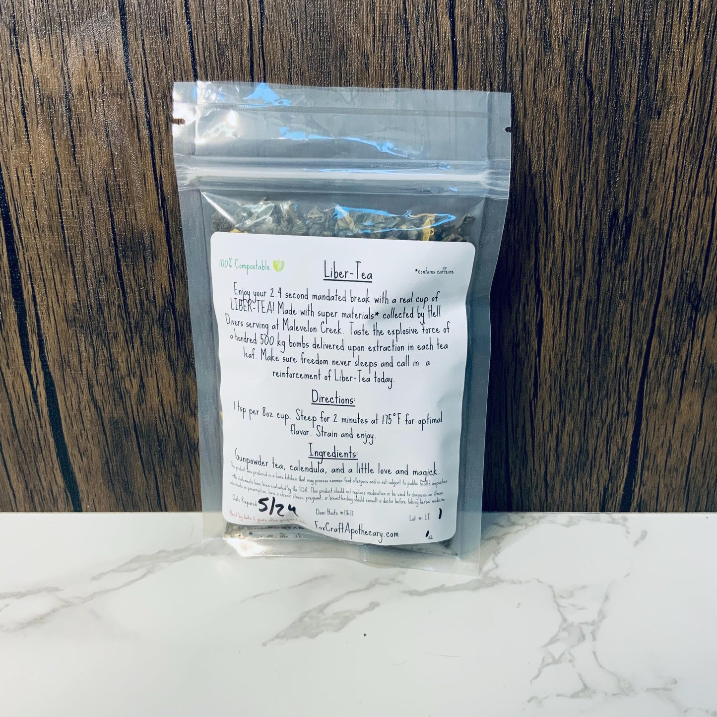 Liber-Tea (Helldivers 2 II inspired tea)