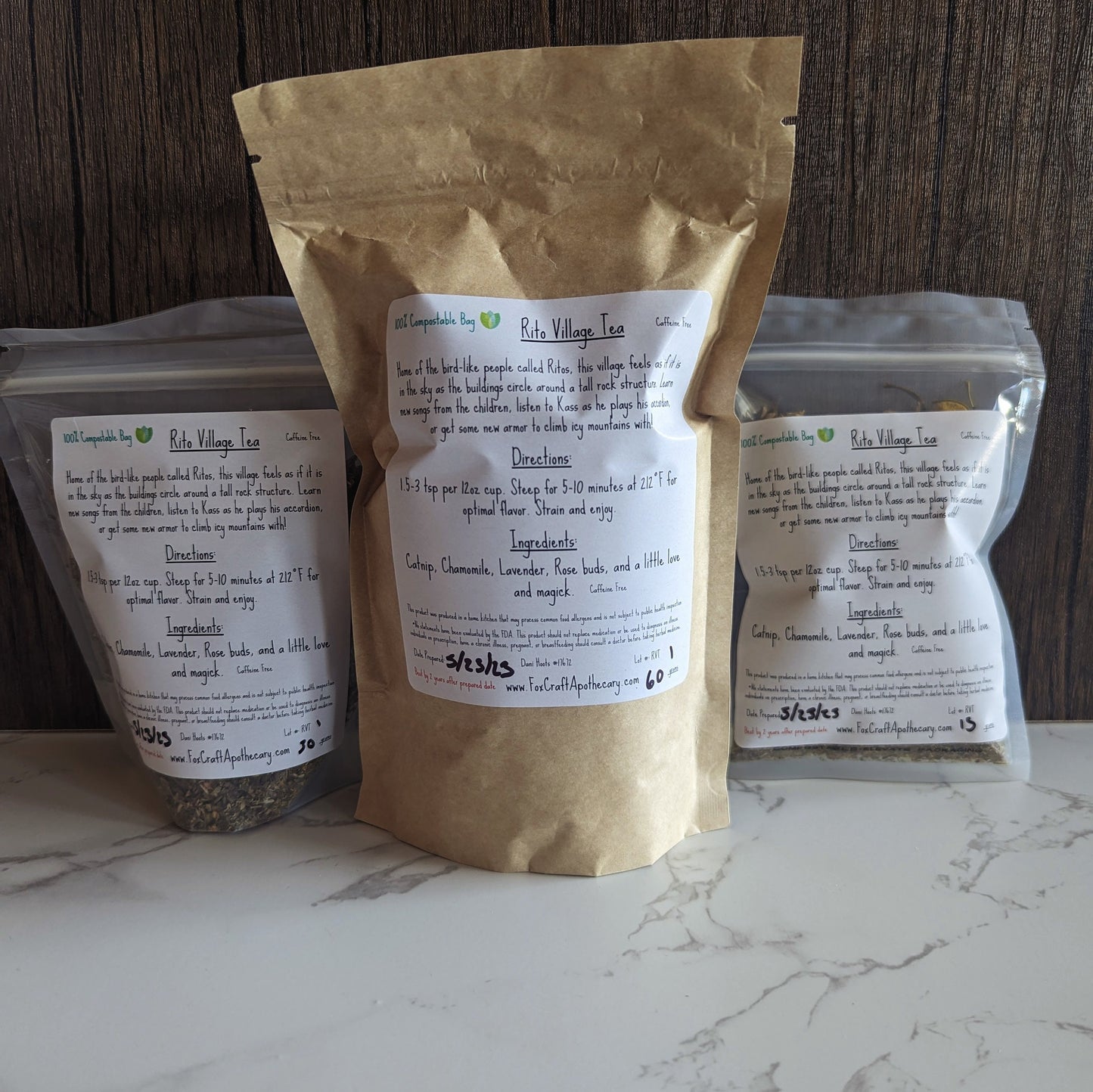 Rito Village (Zelda-inspired Tea) - Herbal Floral Tea