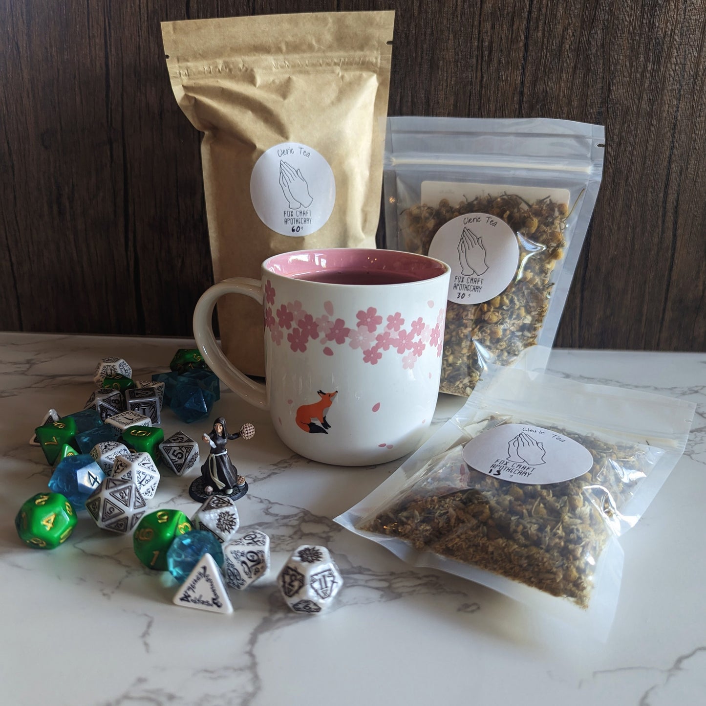 Cleric Tea (D&D-inspired Tea) - Herbal Floral Tea