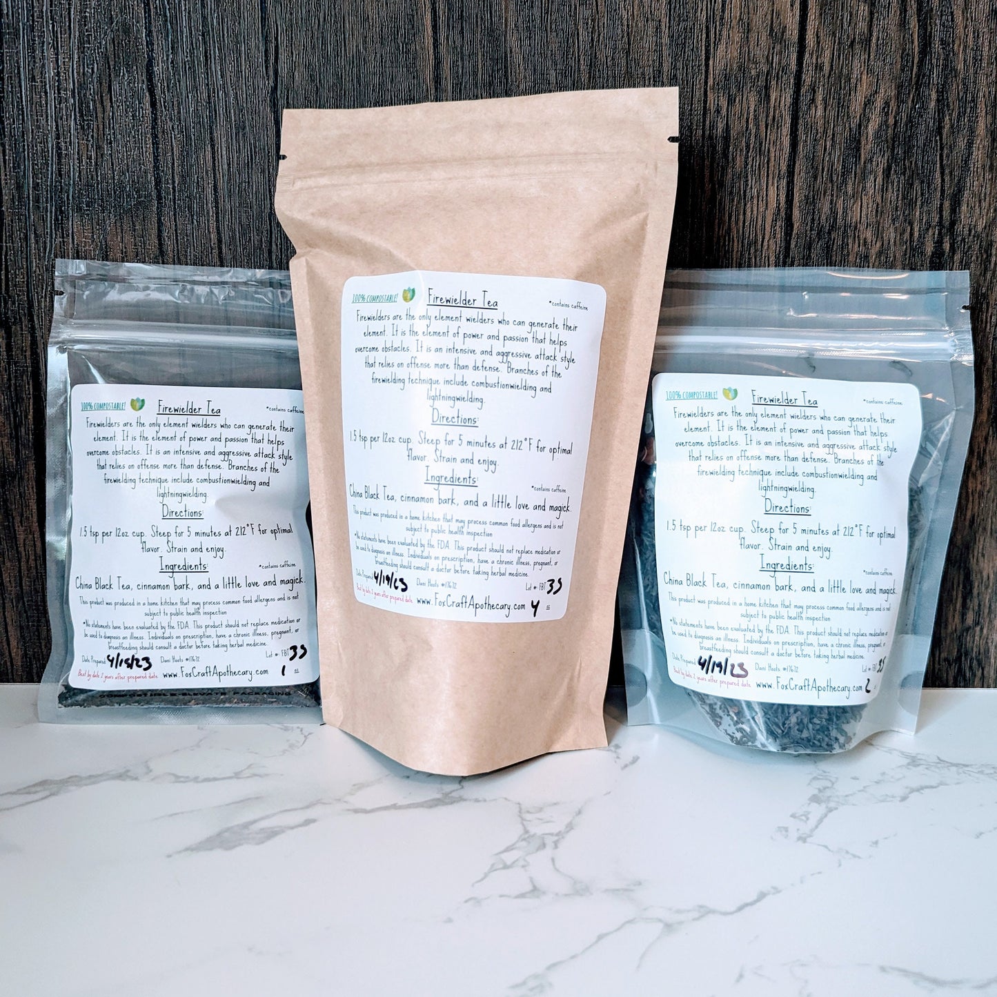 Fire Wielder Tea (Avatar-inspired tea) - Black Cinnamon Tea