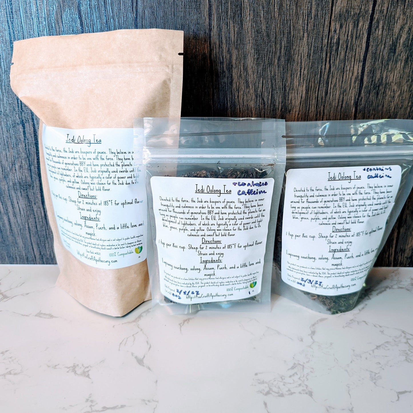 Jedi Oolong (Star Wars-inspired Tea) - Oolong tea