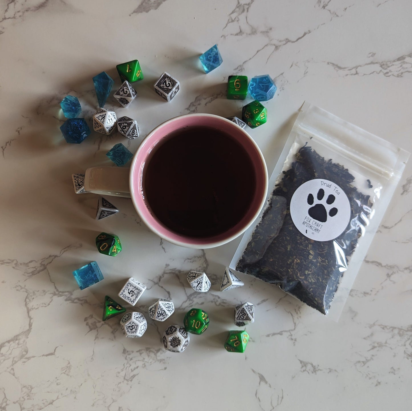 Druid Tea (D&D-inspired Tea) - Black Mint & Chocolate Tea