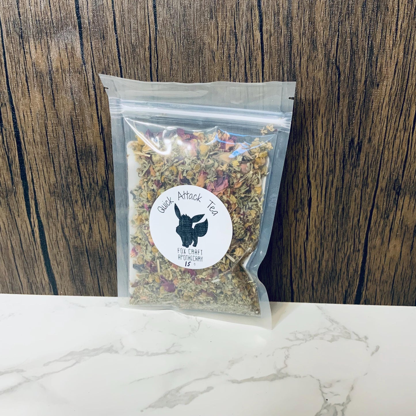 Quick Attack Tea (Pokemon-inspired) - Herbal Floral Tea
