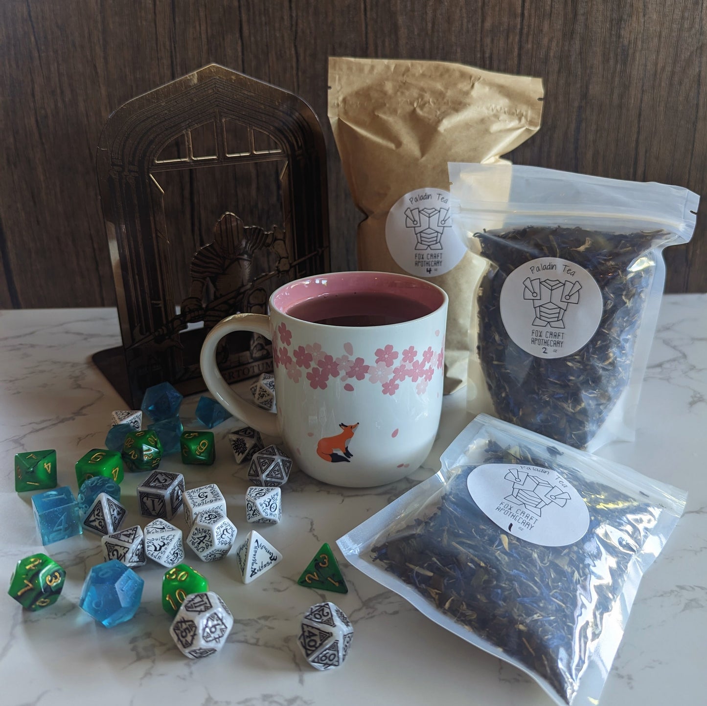 Paladin Tea (D&D-inspired Tea) - White Coconut Tea