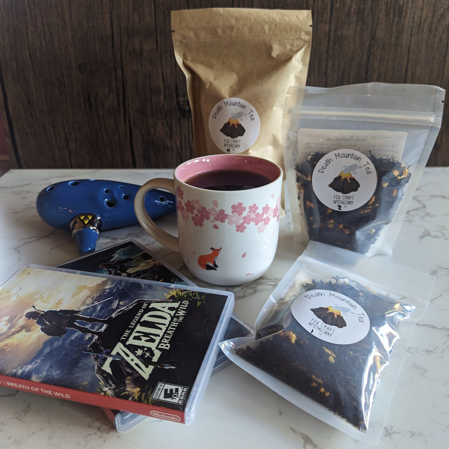 Death Mountain Tea (Zelda-inspired Tea) - Black Chai Tea
