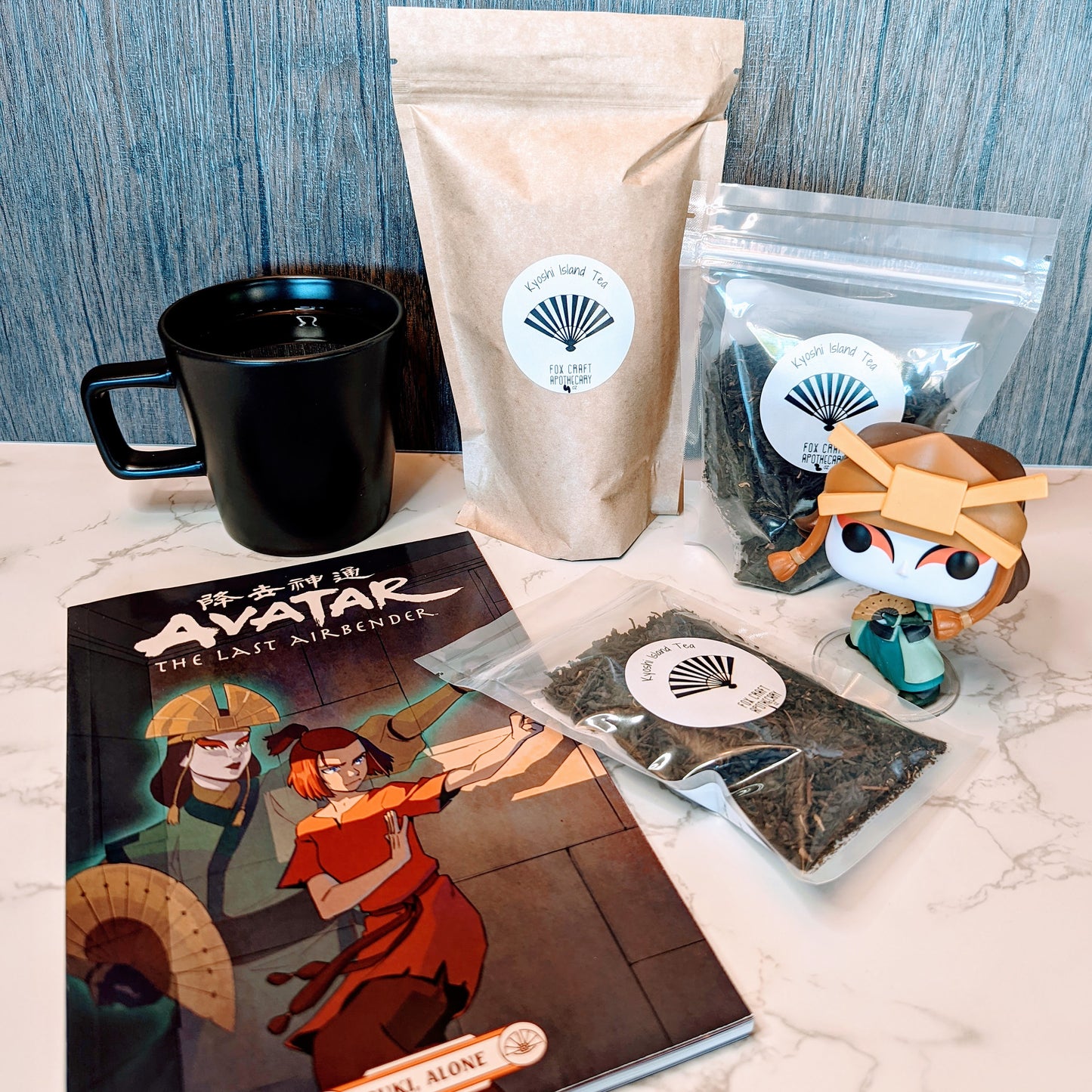 Kyoshi Island Tea (Avatar-inspired tea) - Black Passionfruit Tea