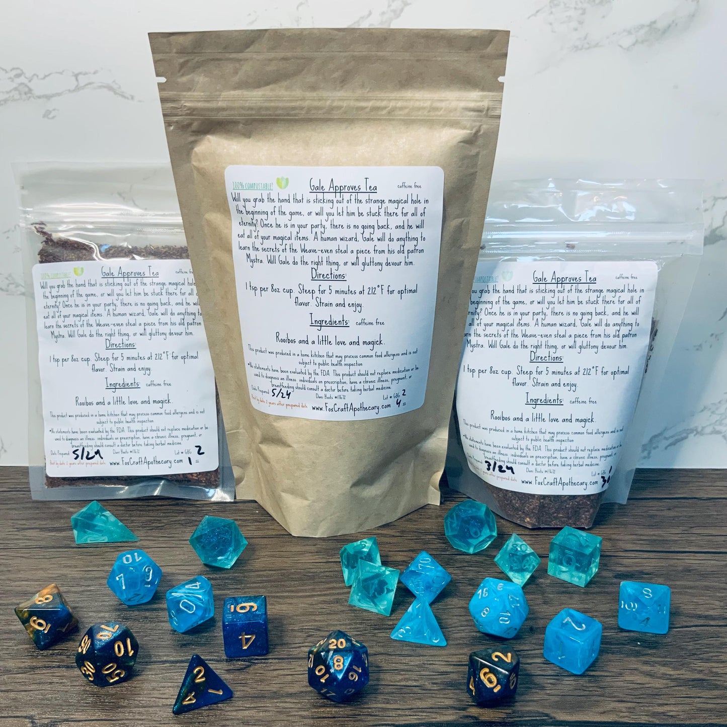 Gale Approves Tea (Baldur's Gate 3-inspired Tea) - Rooibos Tea