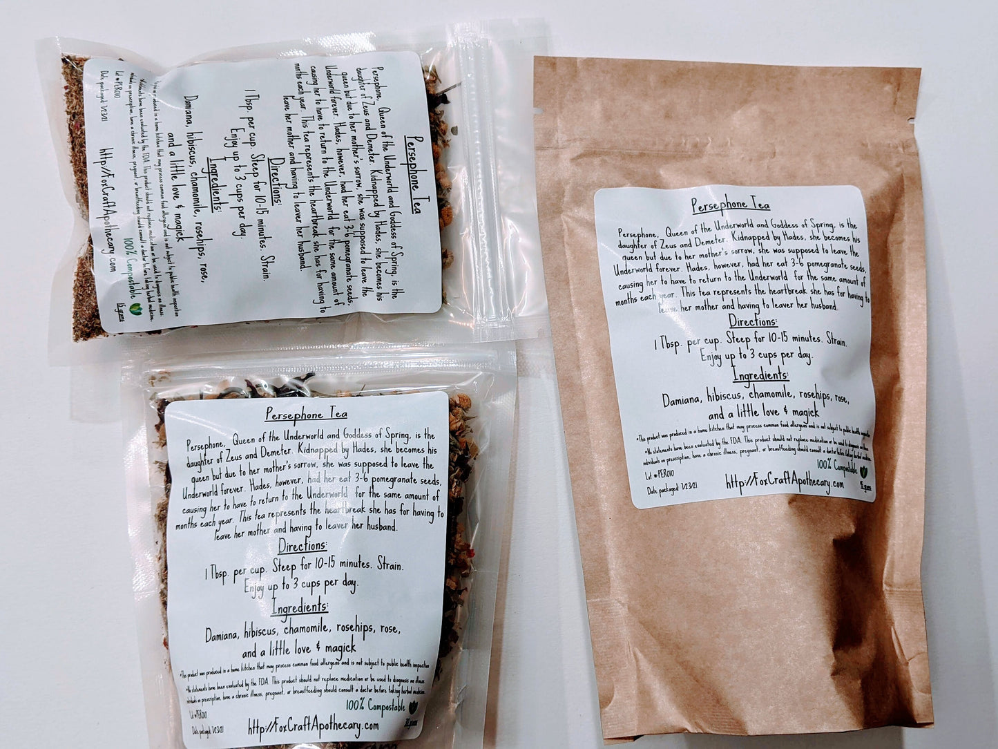 Persephone Herbal Tea