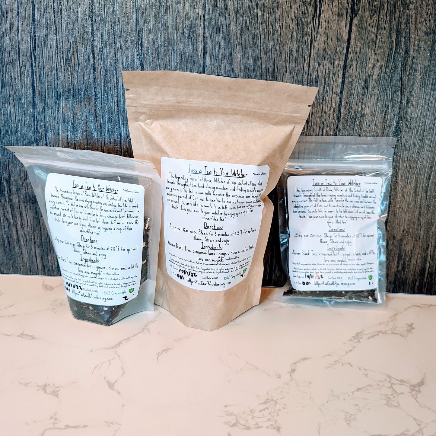 Toss A Tea To Your Witcher inspired Tea