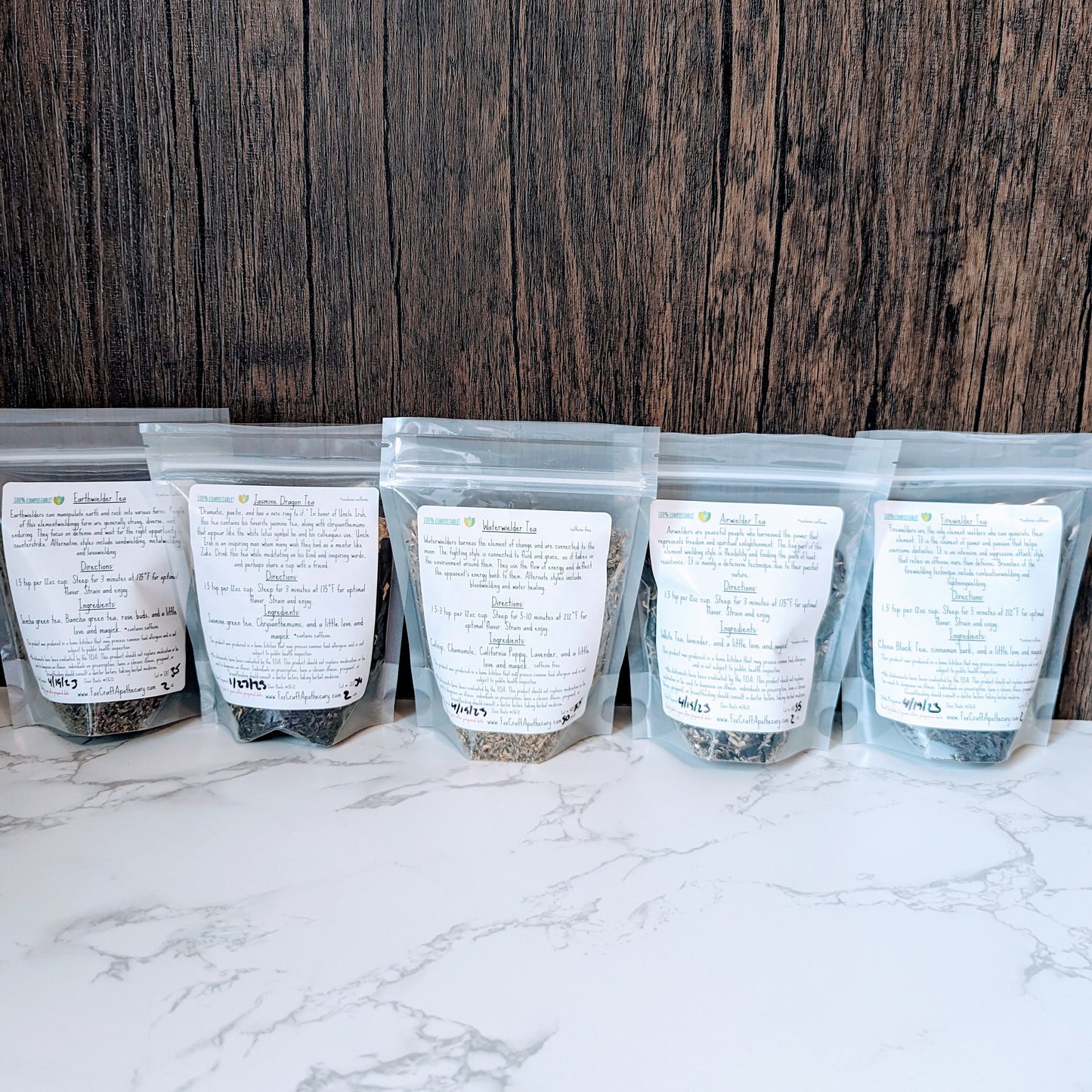 Element Wielding Tea Collection
