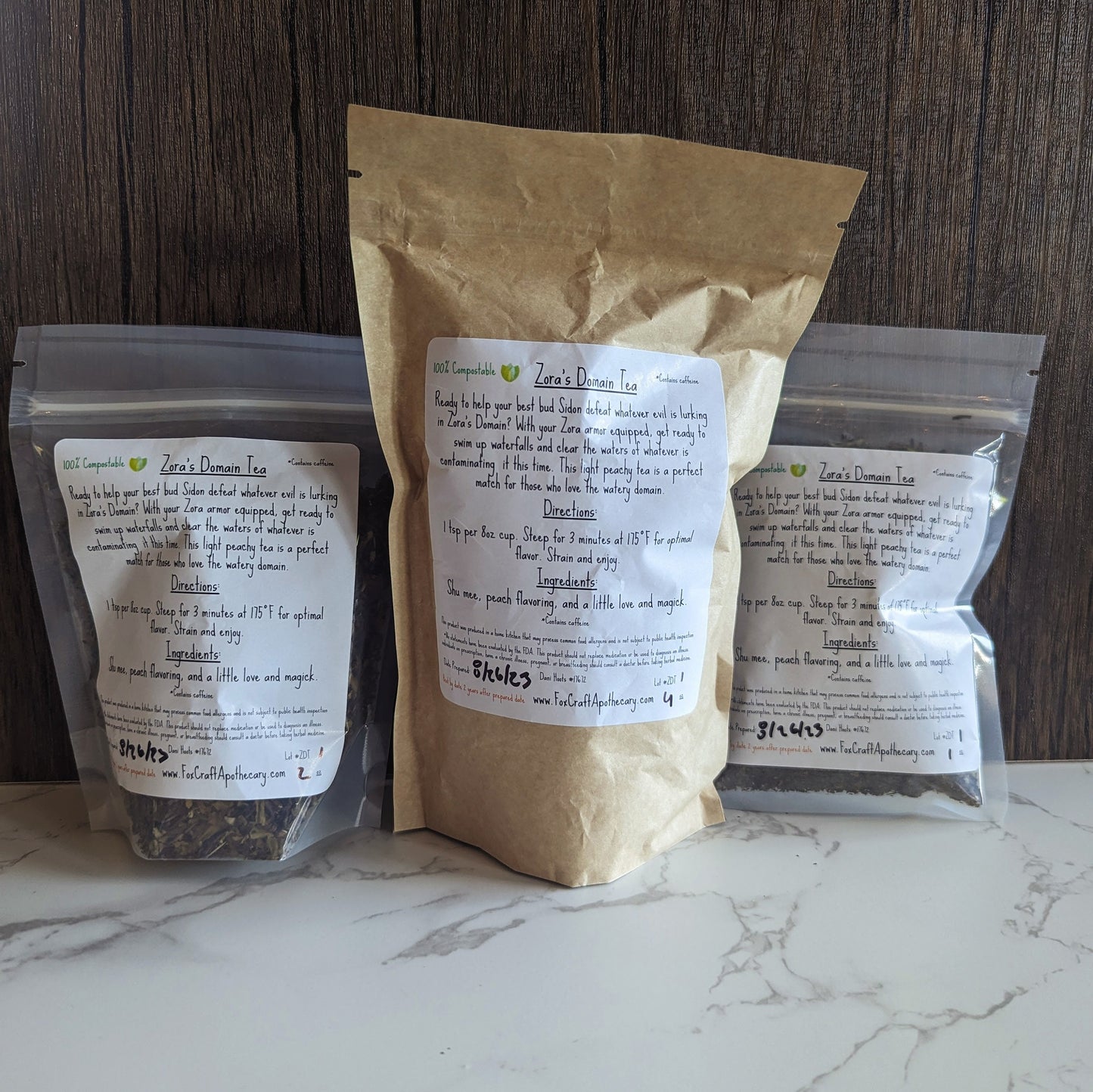 Zelda-inspired Tea Collection