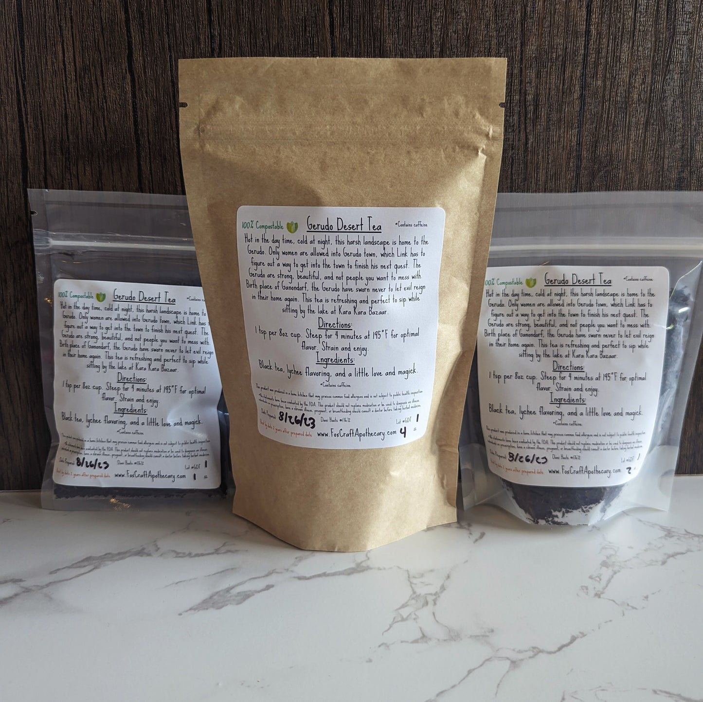 Gerudo Desert Tea (Zelda-inspired Tea)