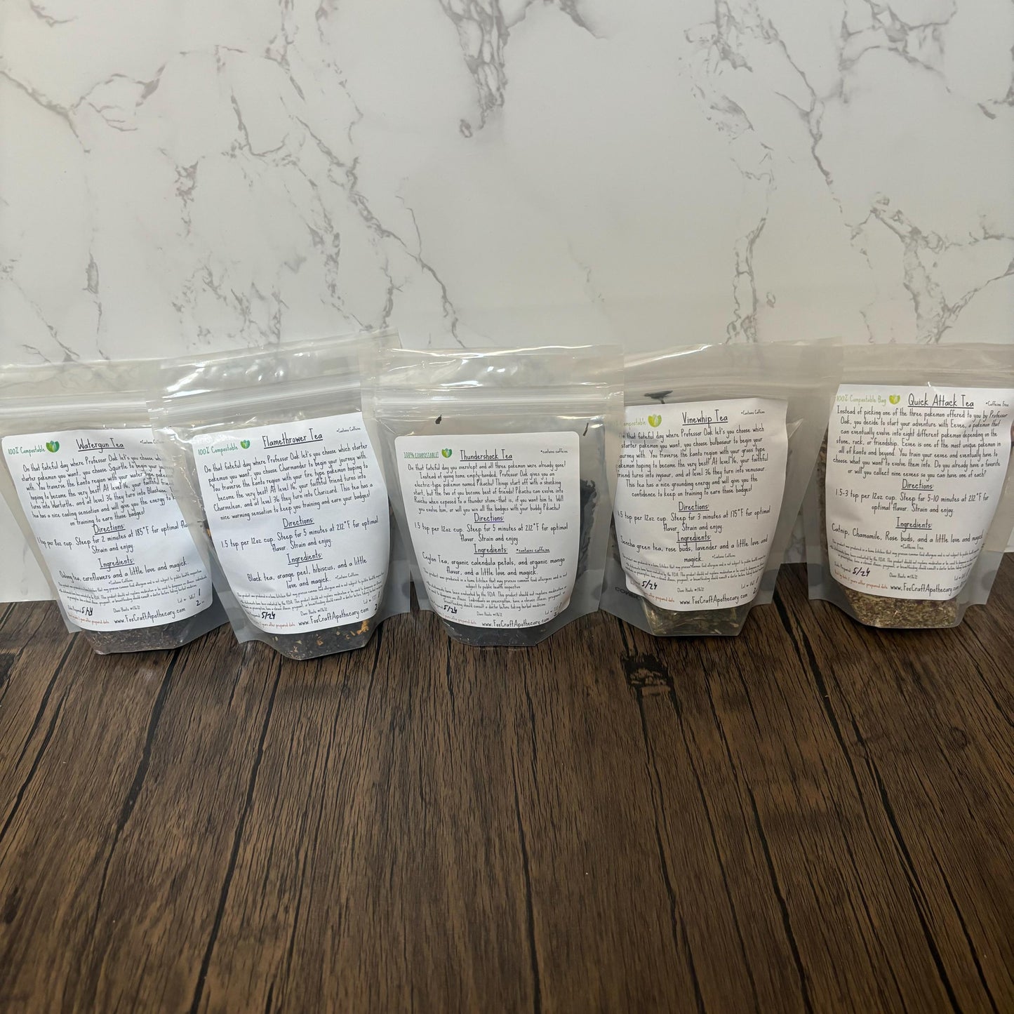 Pokemon-inspired Tea Collection