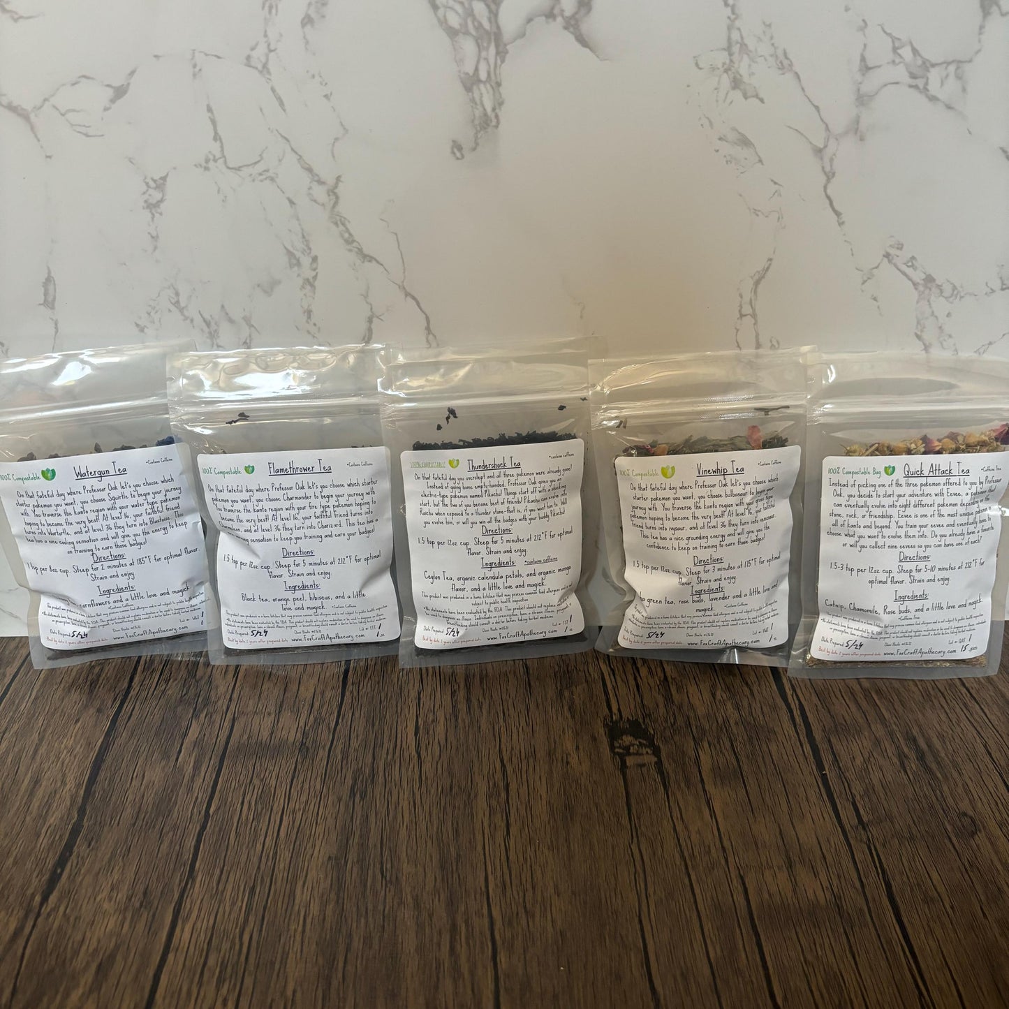 Pokemon-inspired Tea Collection