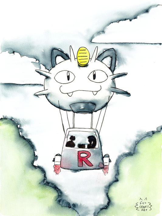 Pokemon Team Rocket Print