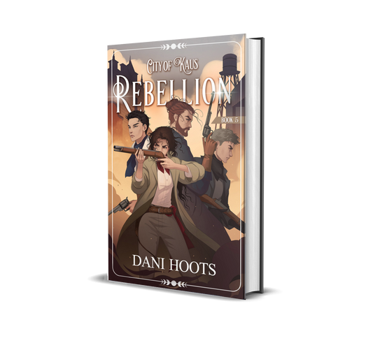 Rebellion (The City of Kaus Series, Book 5) hardcover — SIGNED