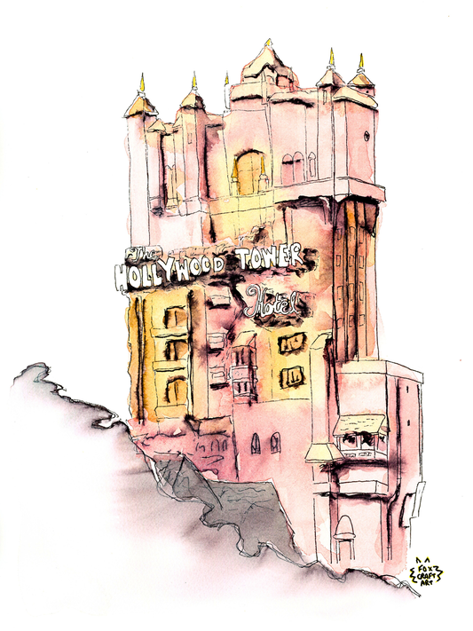Amusement Park Elevator Ride Print