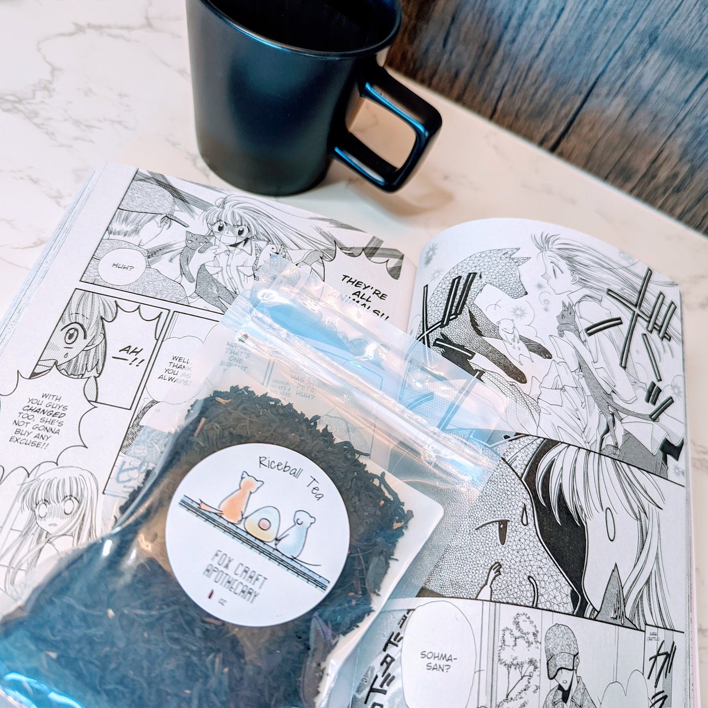 Rice Ball Tea (Fruits Basket inspired Tea) - Black Fruity Tea