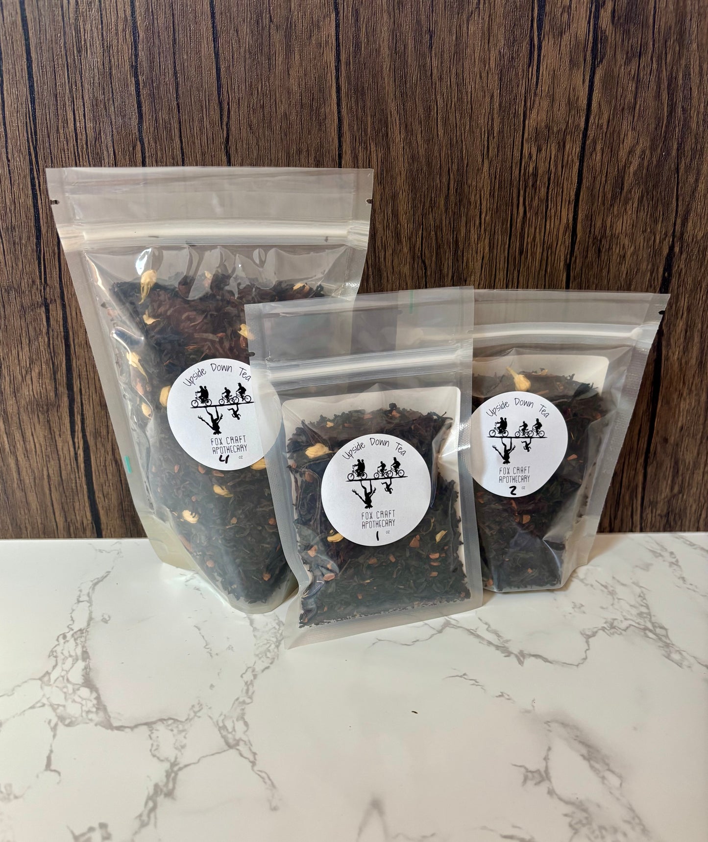 Upside Down Tea (Stranger Things-inspired Tea) - Black smoky tea