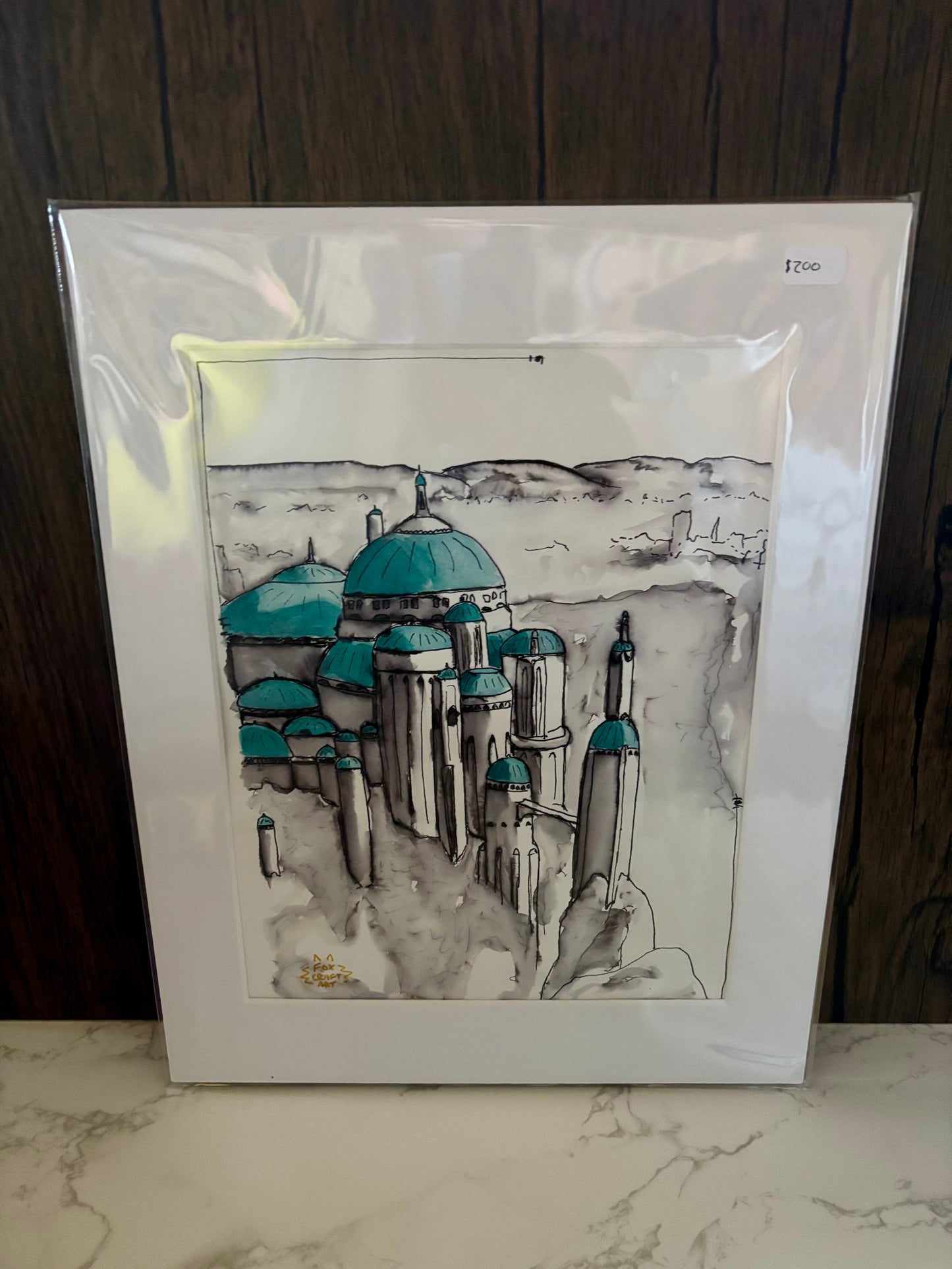 Naboo Watercolor Painting