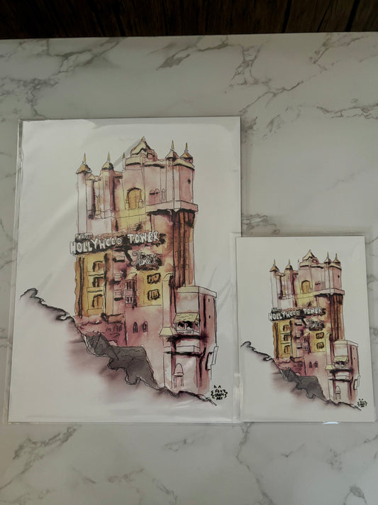 Amusement Park Elevator Ride Print