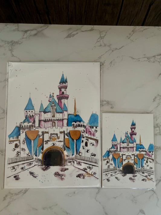 Fairytale Castle Print